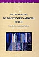 Dictionnaire de droit international public