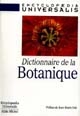 Dictionnaire de la botanique