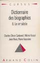 Dictionnaire des biographies : 6 : Le XXe siècle