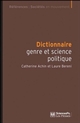 Dictionnaire genre & science politique : concepts, objets, problèmes