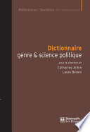 Dictionnaire genre et science politique : concepts, objets, problèmes