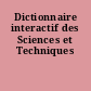 Dictionnaire interactif des Sciences et Techniques