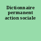 Dictionnaire permanent action sociale