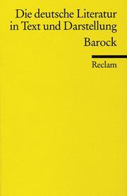 Die Deutsche Literatur : Ein Abriss in Text und Darstellung : 4 : Barock