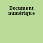 Document numérique