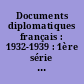 Documents diplomatiques français : 1932-1939 : 1ère série (1932-1935) : 4 : (16 juillet - 12 novembre 1933)