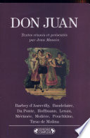 Don Juan : mythe littéraire et musical