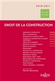 Droit de la construction : [2010-2011]