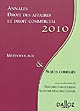 Droit des affaires et droit commercial 2010 : méthodologie & sujets corrigés