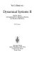 Dynamical systems : II : Ergodic theory with applications to dynamical systems and statistical mechanics