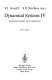 Dynamical systems : IV : Symplectic geometry and its applications