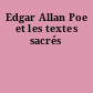 Edgar Allan Poe et les textes sacrés