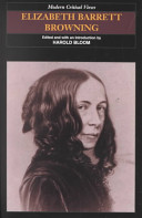 Elizabeth Barrett Browning : dited and with an introduction by Harold Bloom