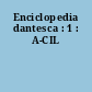 Enciclopedia dantesca : 1 : A-CIL