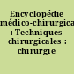 Encyclopédie médico-chirurgicale : Techniques chirurgicales : chirurgie vasculaire