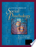 Encyclopedia of social psychology