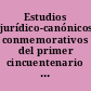 Estudios jurídico-canónicos conmemorativos del primer cincuentenario de la restauración de la Facultad de Derecho Canónico en Salamanca (1940-1989)