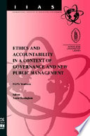 Ethics and accountability in a context of governance and new public management ..