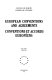 European conventions and agreements : Conventions et accords européens : 1 : 1949-1961