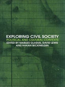 Exploring civil society : political and cultural contexts