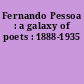 Fernando Pessoa : a galaxy of poets : 1888-1935
