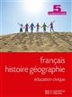 Français, histoire géographie, éducation civique : 5e, enseignement adapté