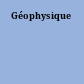 Géophysique