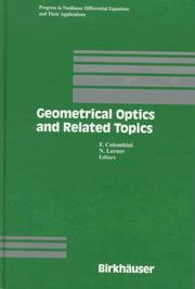 Geometrical optics and related topics