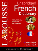 Grand dictionnaire : français-anglais, anglais-français : Dictionary : French-English, English-French