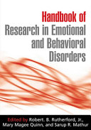 Handbook of research in emotional and behavioral disorders
