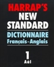 Harrap's New Standard French and English dictionary : 1 : A-I French-English