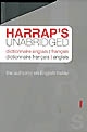 Harrap's unabridged dictionary, dictionnaire : Volume 1 : english-french : anglais-français
