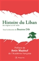 Histoire du Liban : des origines au XXe siècle