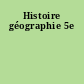 Histoire géographie 5e