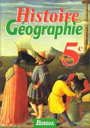 Histoire-géographie, 5e