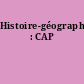 Histoire-géographie : CAP