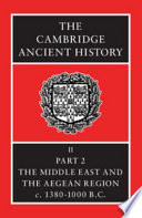 History of the Middle East and the Aegean region c. 1380-1000 B.C.