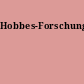 Hobbes-Forschungen