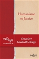 Humanisme et justice : mélanges en l'honneur de Geneviève Giudicelli-Delage