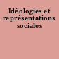 Idéologies et représentations sociales