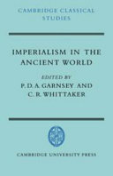 Imperialism in the ancient world : the Cambridge university research seminar in ancient history