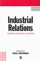 Industrial relations : theory and practice in Britain