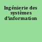 Ingénierie des systèmes d'information