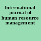 International journal of human resource management