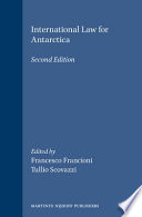 International law for antarctica