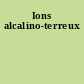 Ions alcalino-terreux