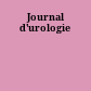 Journal d'urologie