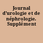 Journal d'urologie et de néphrologie. Supplément