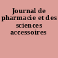 Journal de pharmacie et des sciences accessoires
