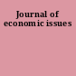 Journal of economic issues